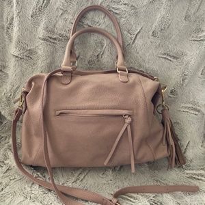 Pink Leather Handbag